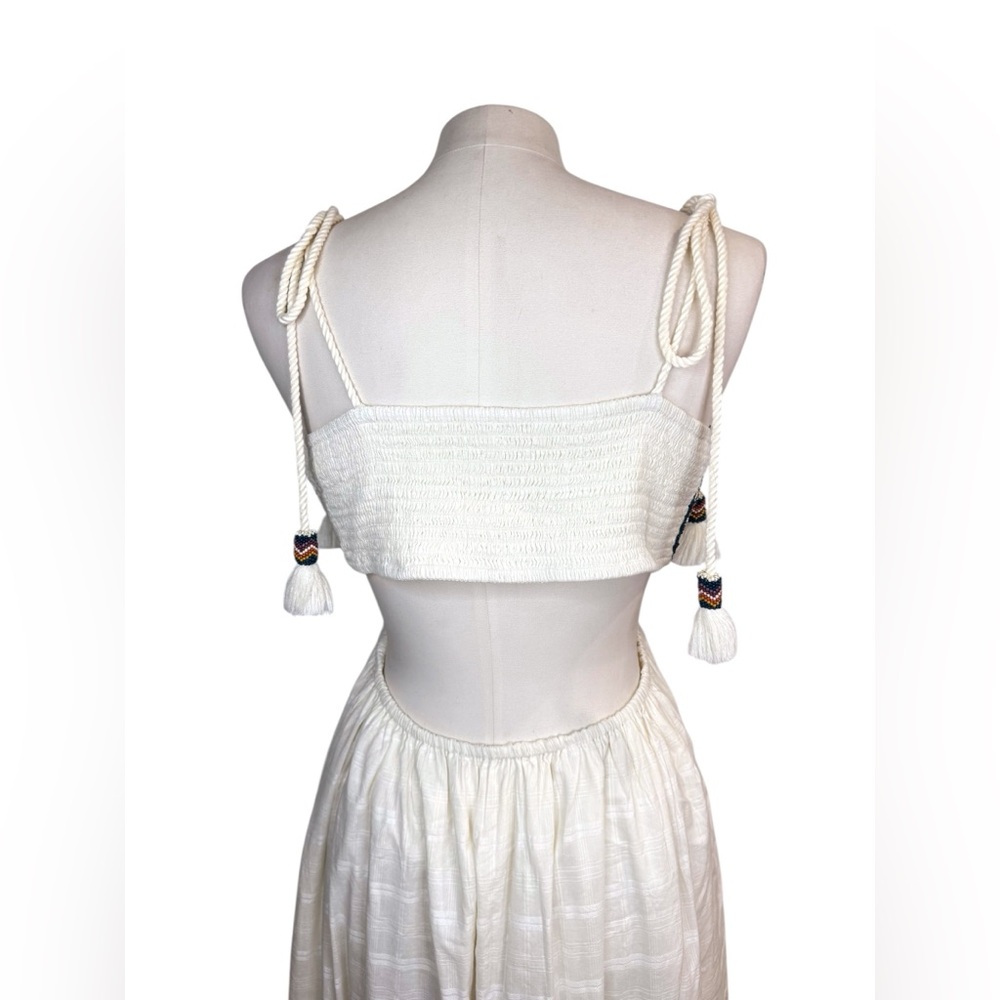 Free People Phoenix Beaded Maxi Boho Dress size M - Picture 7 of 16